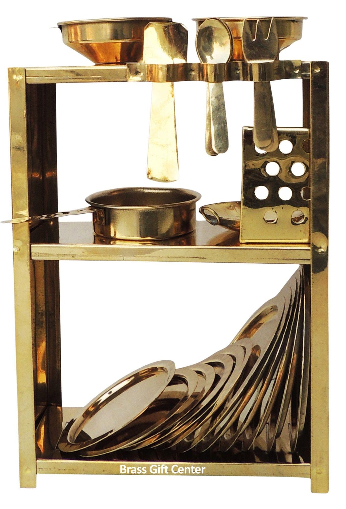 Brass Miniature Kitchen Set 0.35Kg