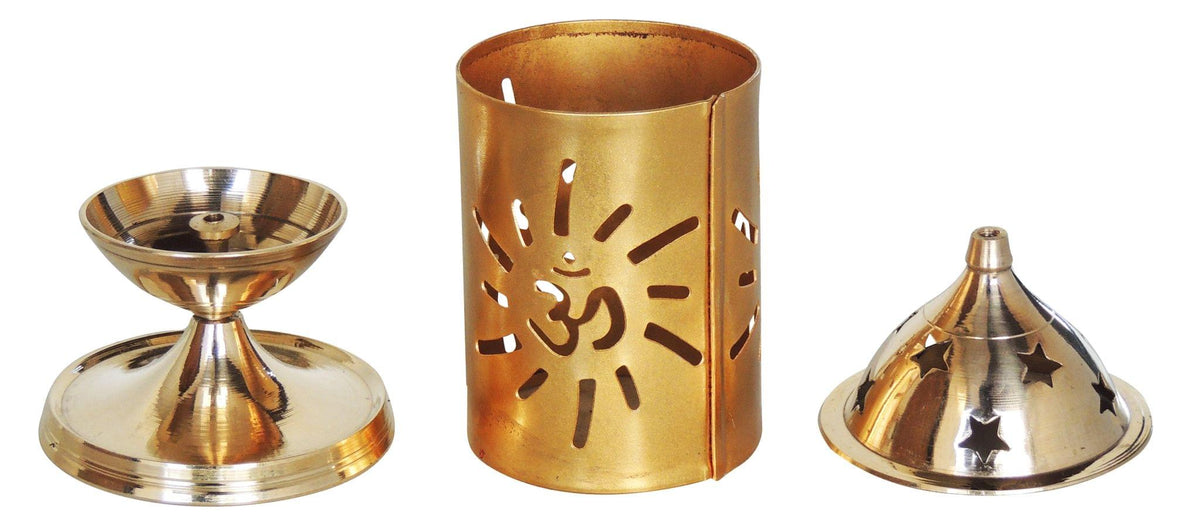 Brass and Iron Om Deepak 0.16Kg
