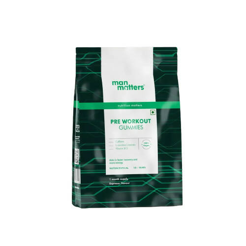 Man Matters Pre Workout Gummies